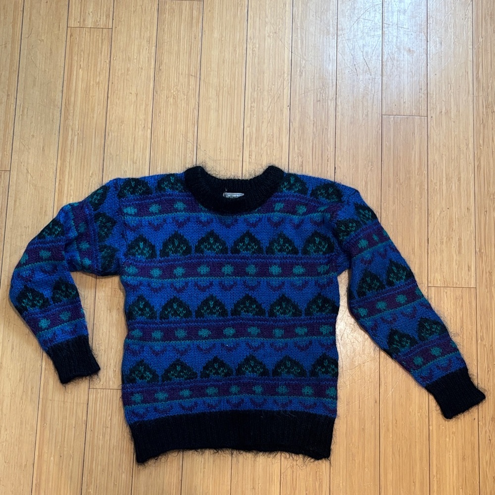 Gallagher Vintage Mohair Sweater. Size small